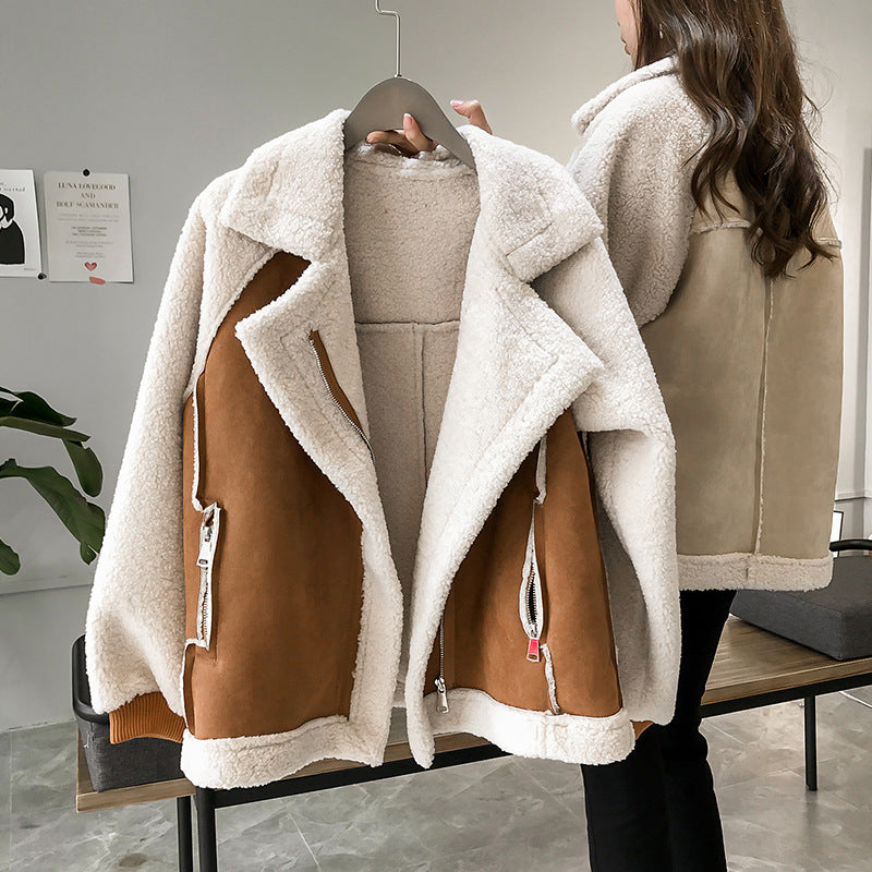 z10*NuMode | Comfortable Suede Winter Coat