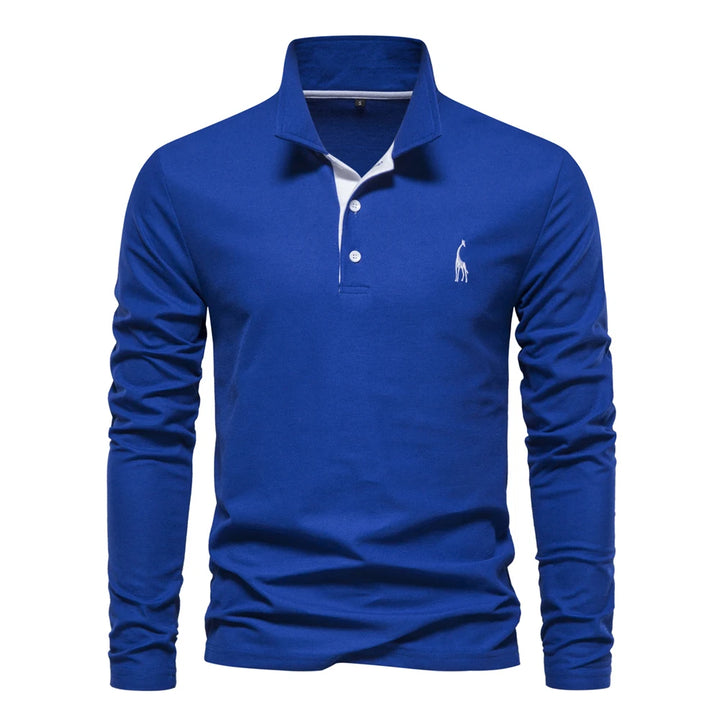 Men's Long Sleeve Polo