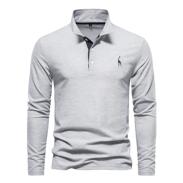 Men's Long Sleeve Polo