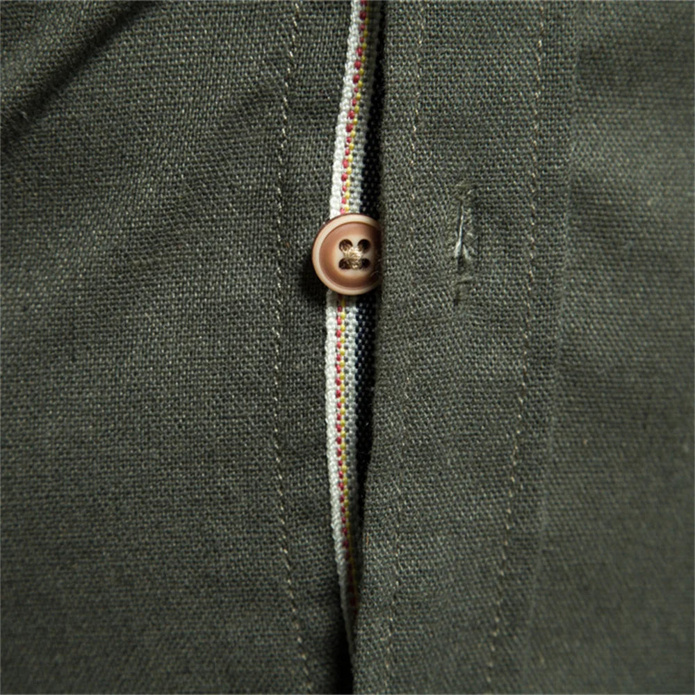 Men's Cotton Twill Single Pocket Shirt