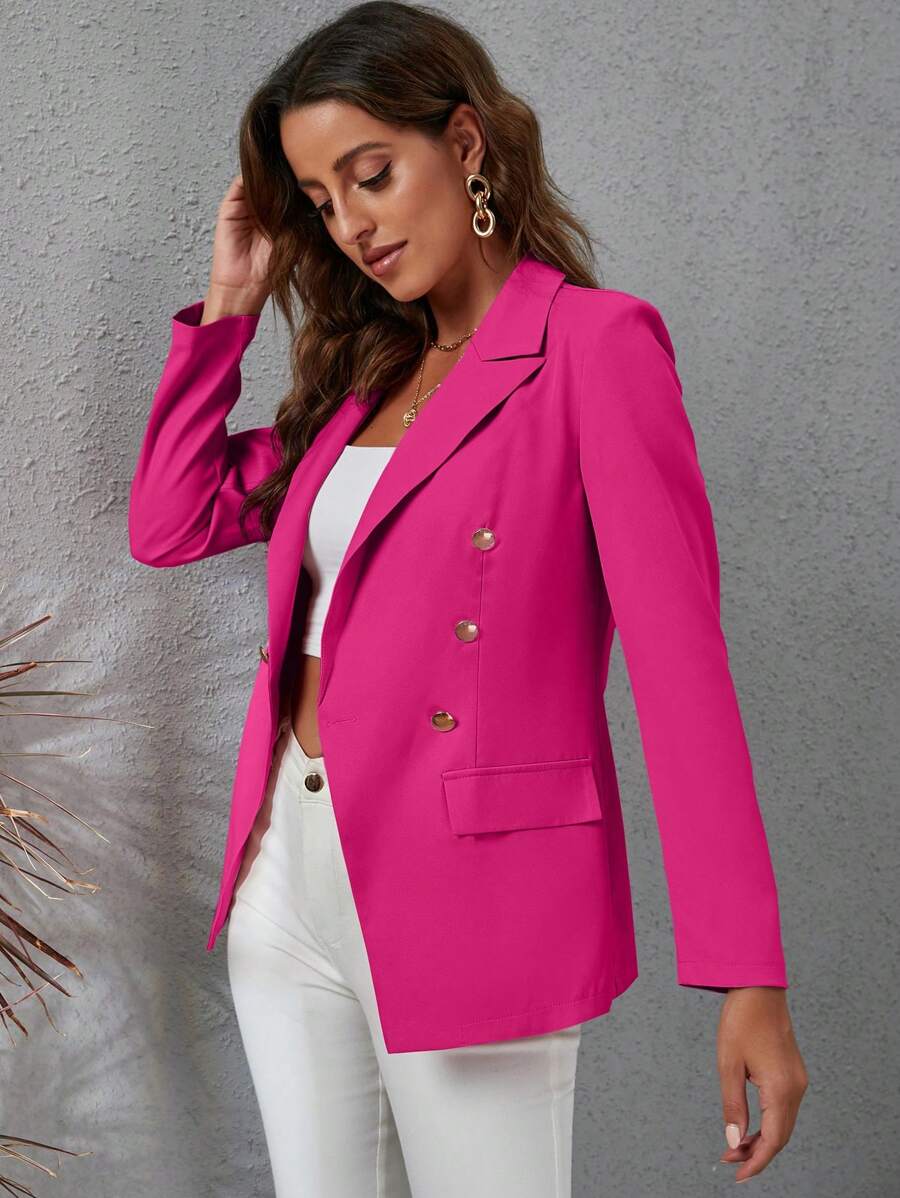 Elegant Double-Breasted Blazer