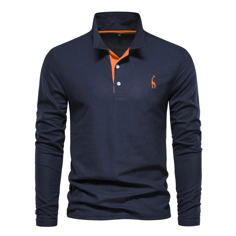 Men's Long Sleeve Polo