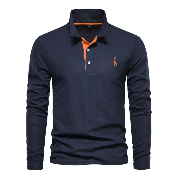 Men's Long Sleeve Polo