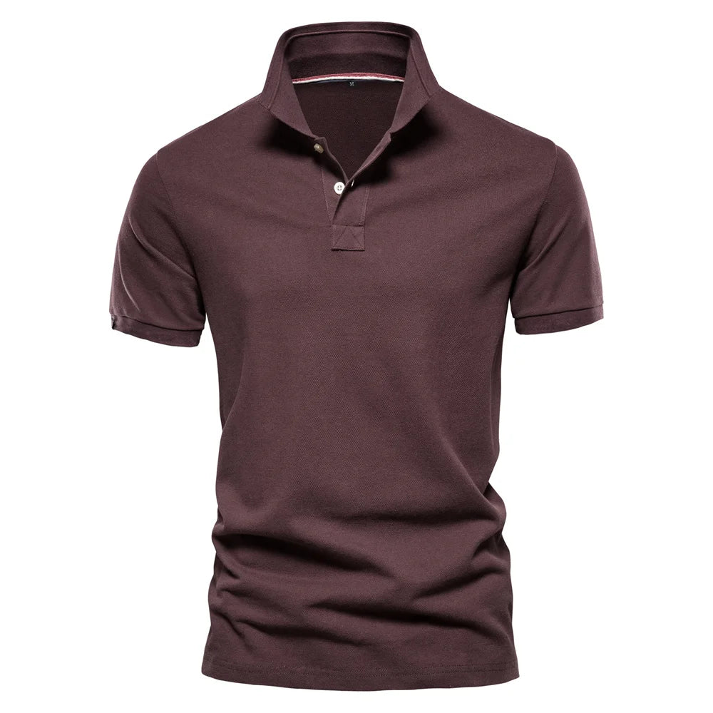 Men's Classic Cotton Polo Shirt