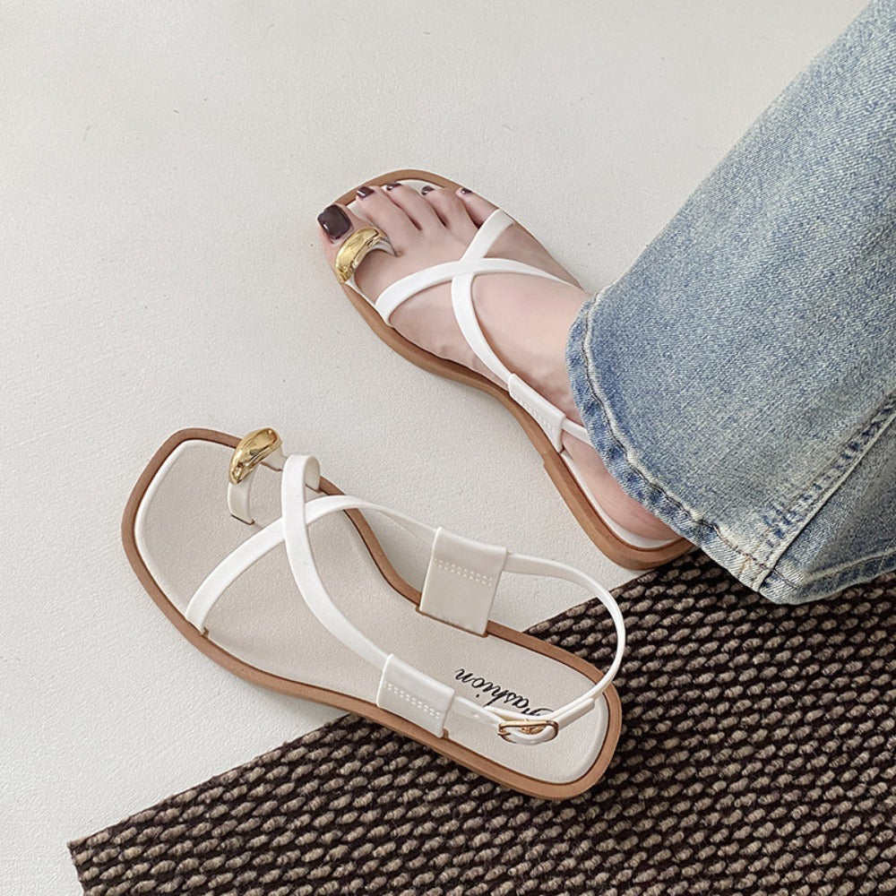 Women's Flat Criss-Cross Sandals
