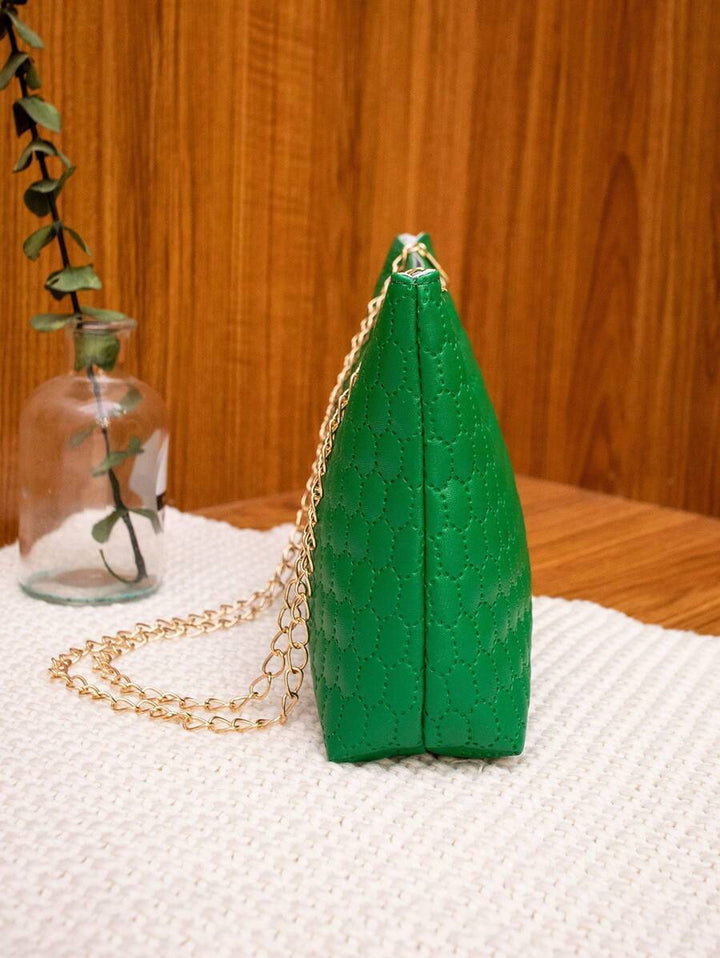 Women's Printed Chain Shoulder Bag