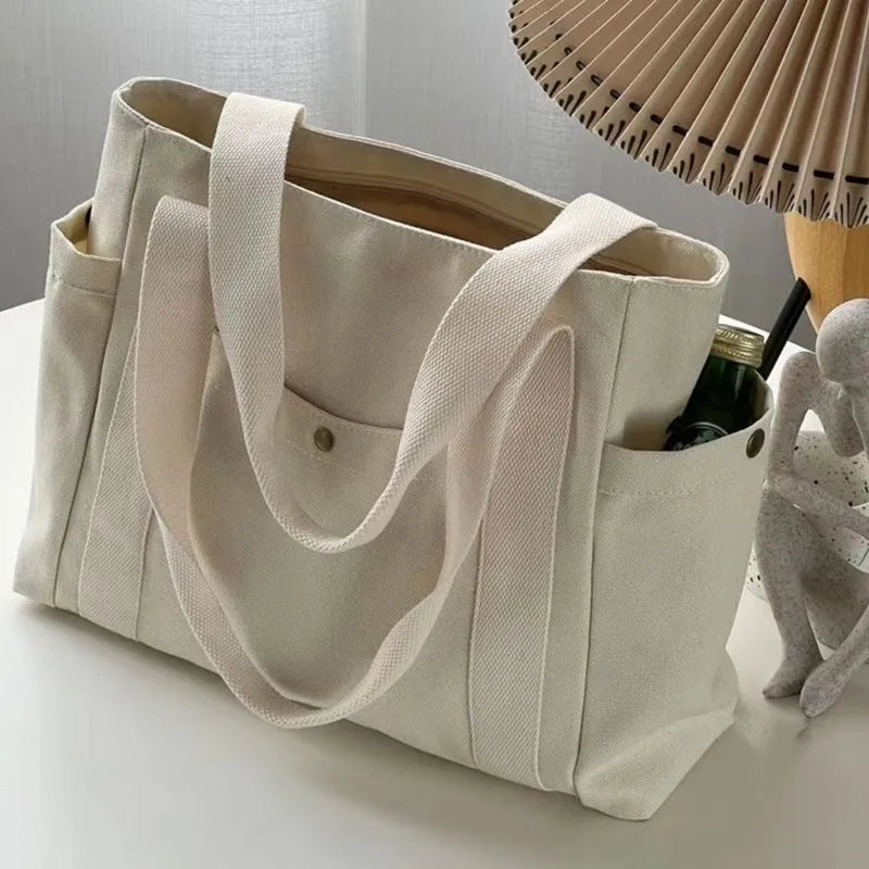 Women's Large Capacity Canvas Tote Bag
