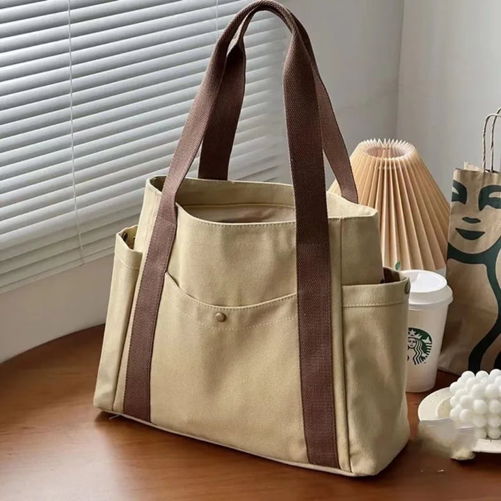 Women's Large Capacity Canvas Tote Bag
