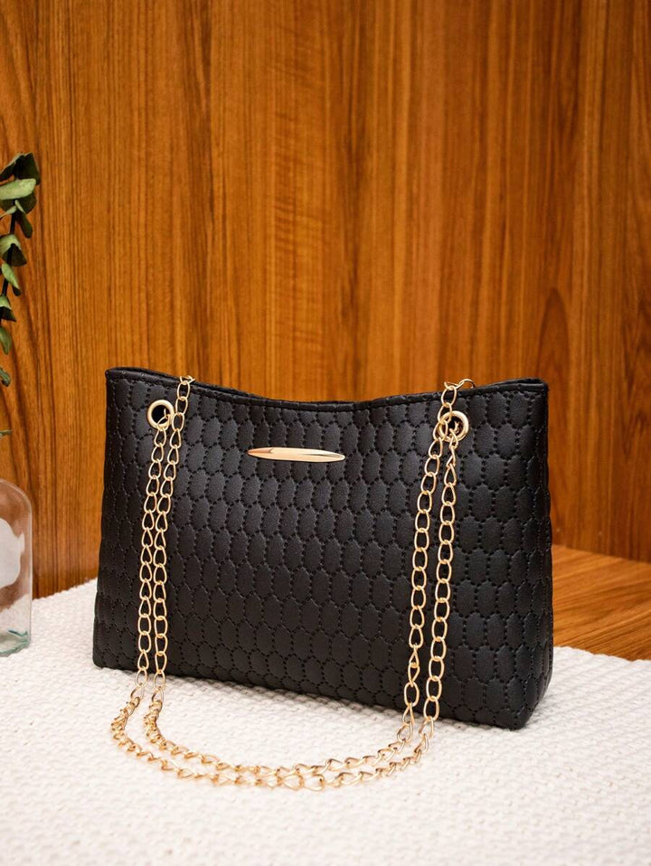 Women's Printed Chain Shoulder Bag
